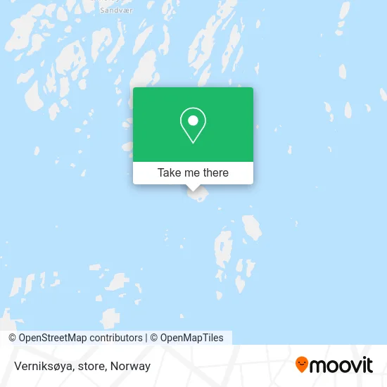 Verniksøya, store map