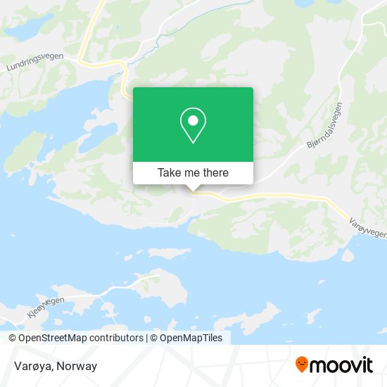 Varøya map