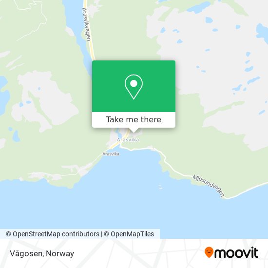 Vågosen map