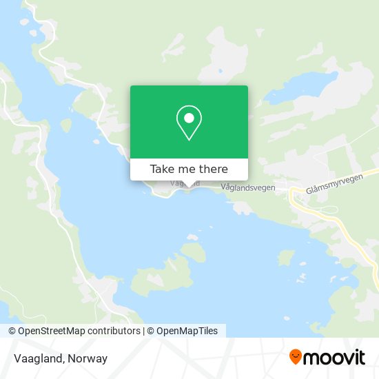 Vaagland map