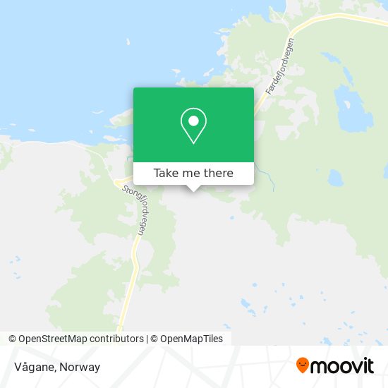 Vågane map