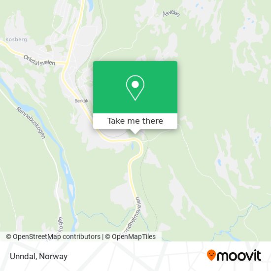 Unndal map