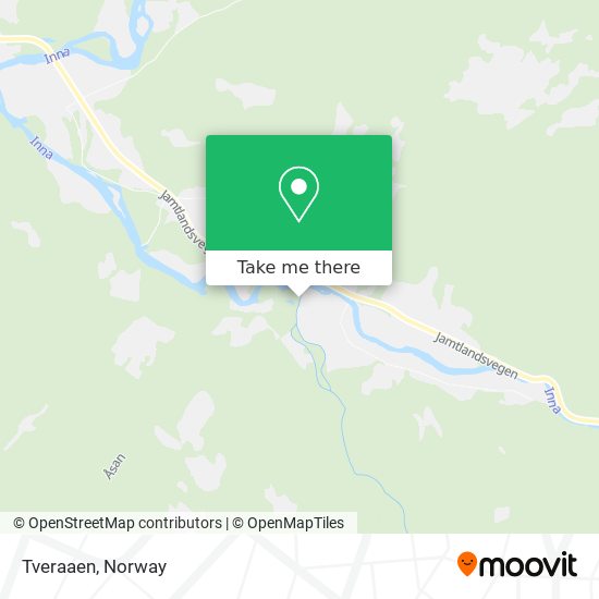 Tveraaen map