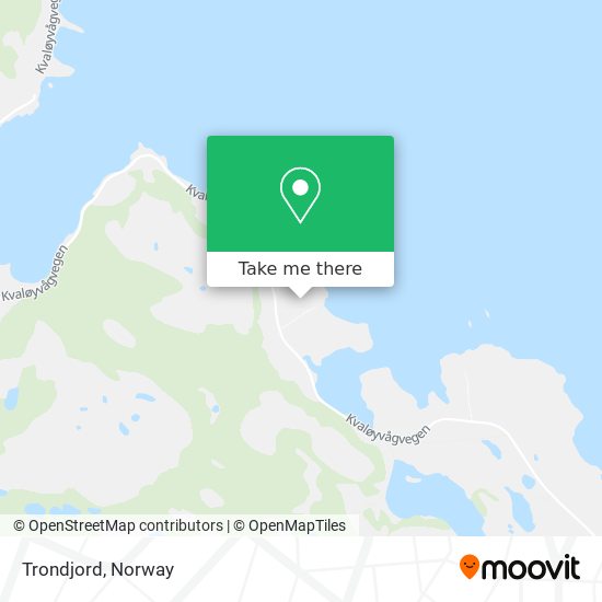 Trondjord map