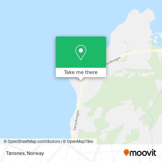 Tønsnes map