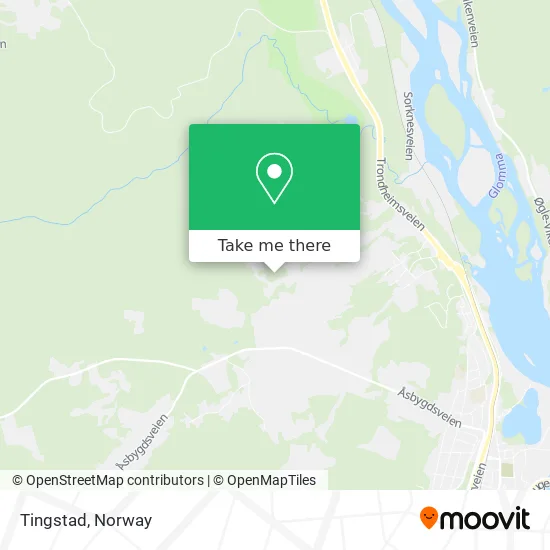 Tingstad map