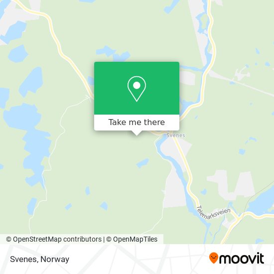 Svenes map