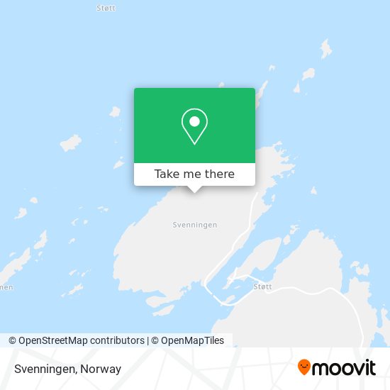 Svenningen map