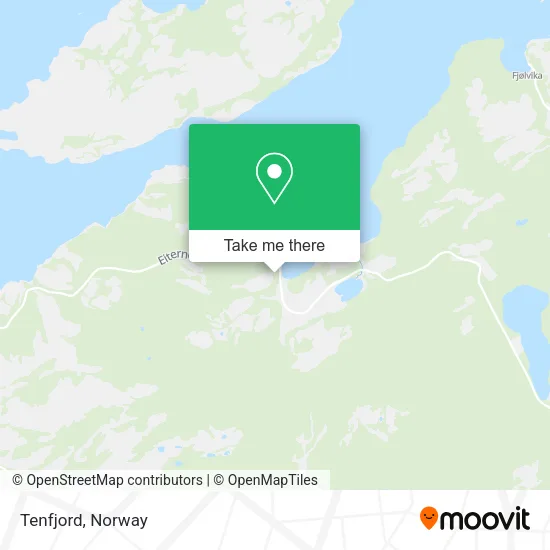 Tenfjord map