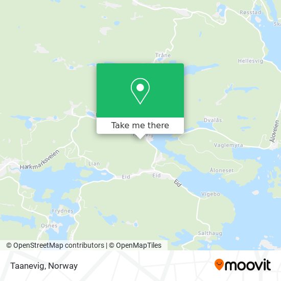 Taanevig map