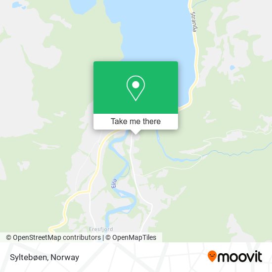 Syltebøen map