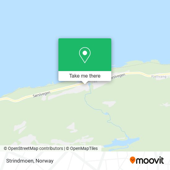 Strindmoen map