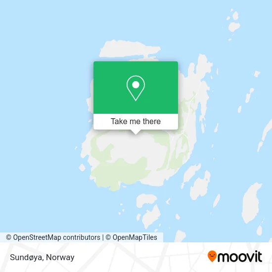 Sundøya map