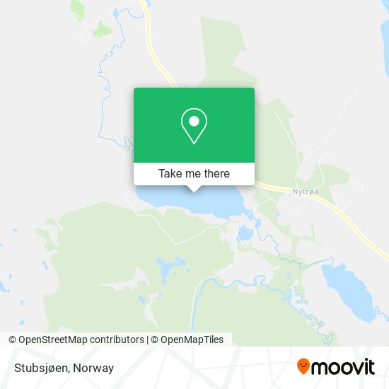 Stubsjøen map