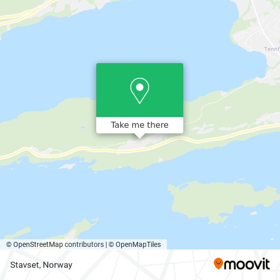 Stavset map