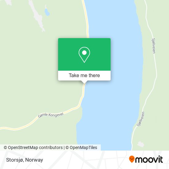 Storsjø map