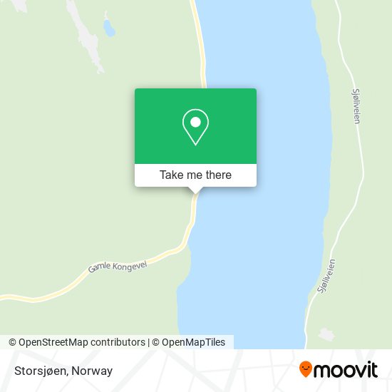 Storsjøen map