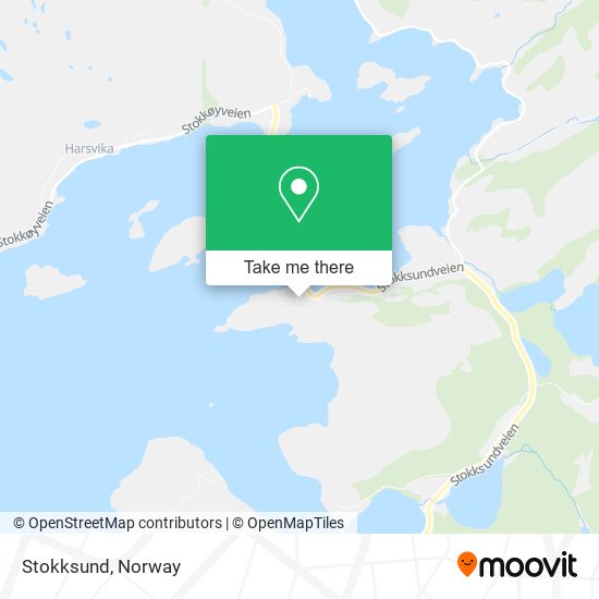 Stokksund map