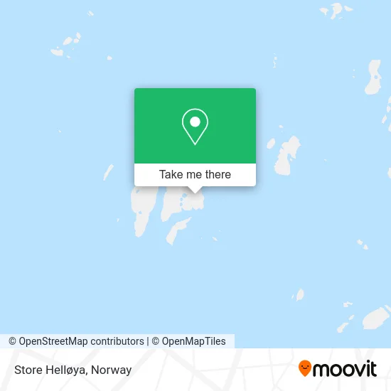 Store Helløya map