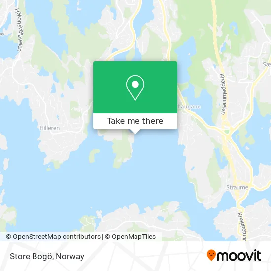 Store Bogö map