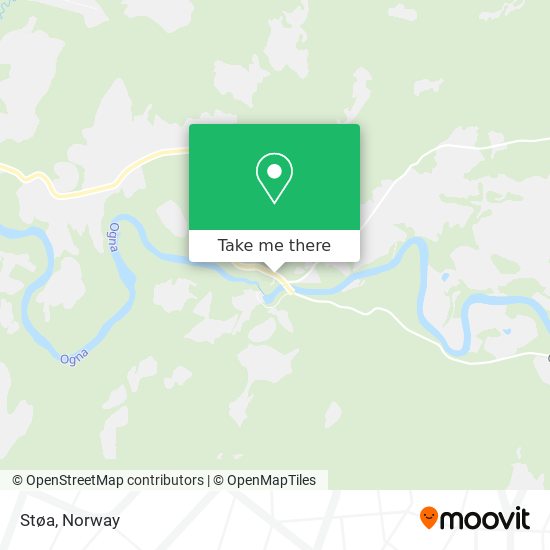 Støa map