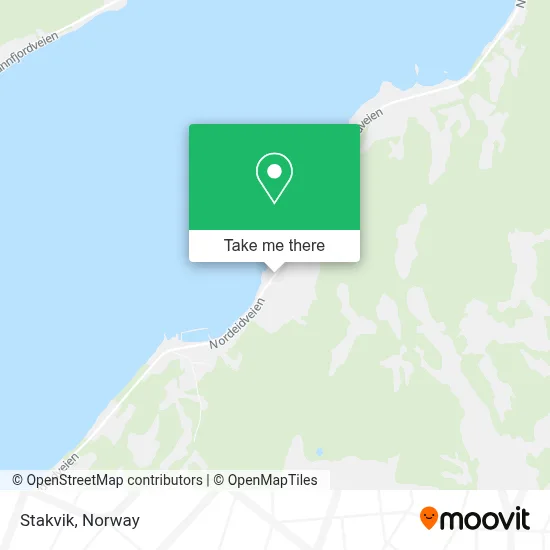 Stakvik map