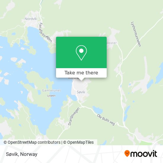 Søvik map