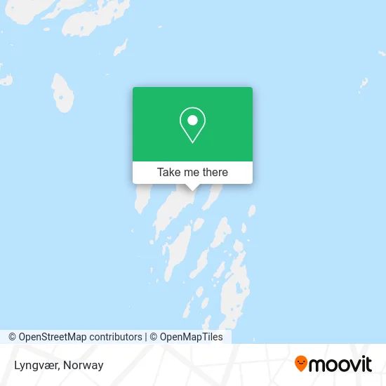 Lyngvær map