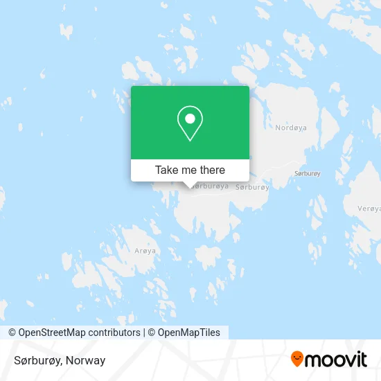 Sørburøy map