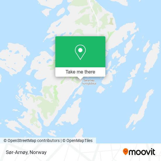 Sør-Arnøy map