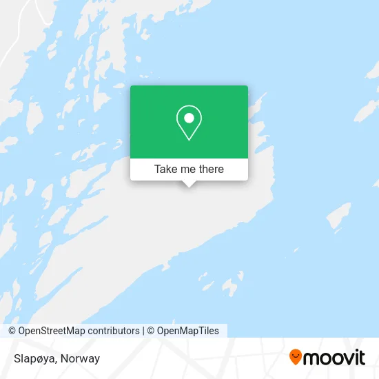 Slapøya map