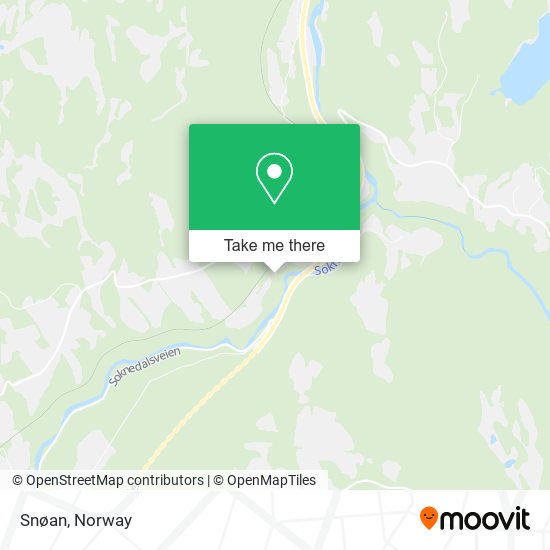 Snøan map