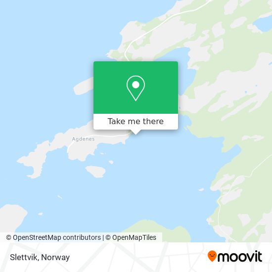 Slettvik map