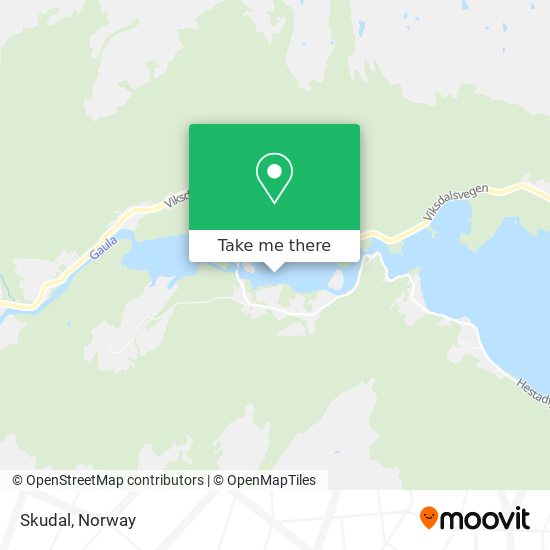 Skudal map