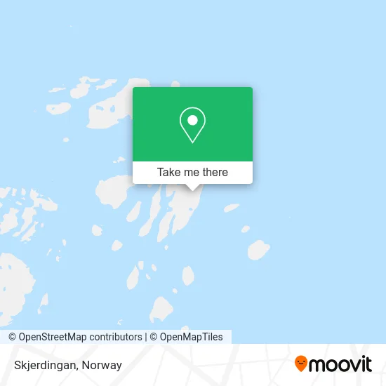 Skjerdingan map