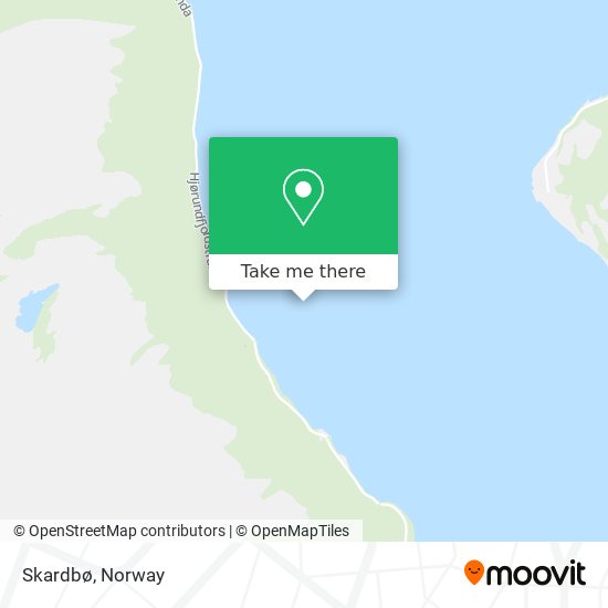 Skardbø map