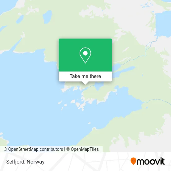 Selfjord map