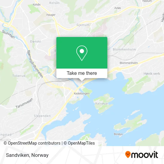 Sandviken map