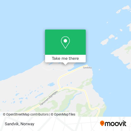 Sandvik map