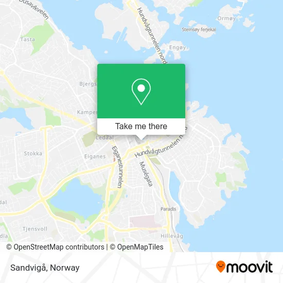 Sandvigå map