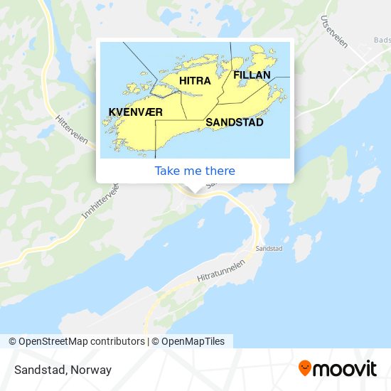 Sandstad map