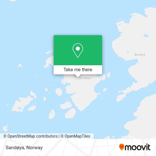 Sandøya map