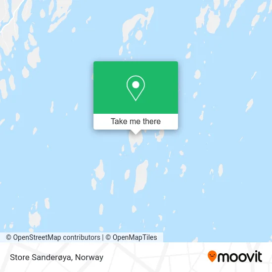 Store Sanderøya map
