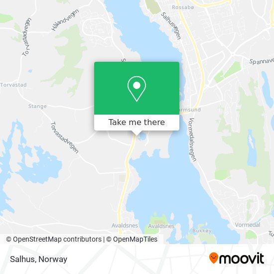 Salhus map