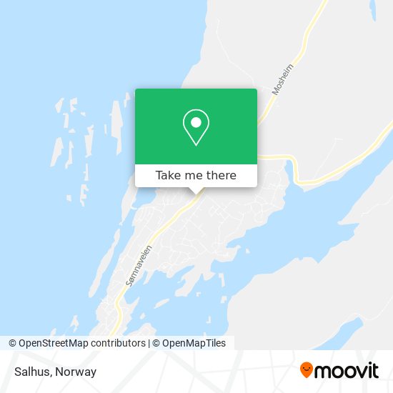 Salhus map