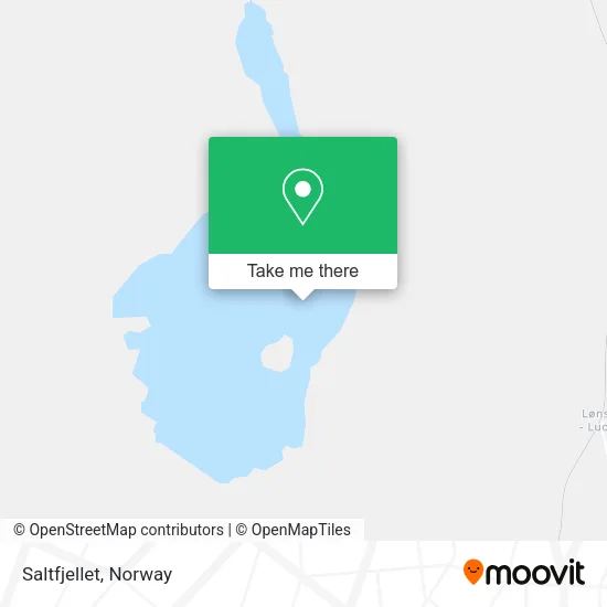 Saltfjellet map