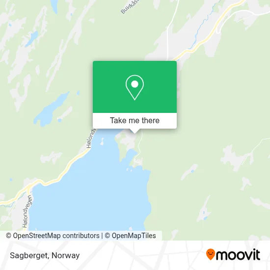 Sagberget map