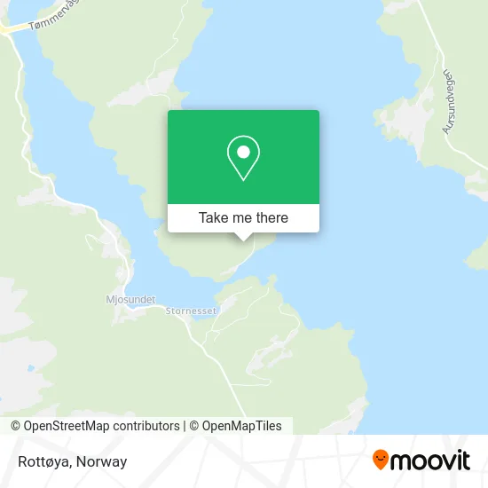 Rottøya map