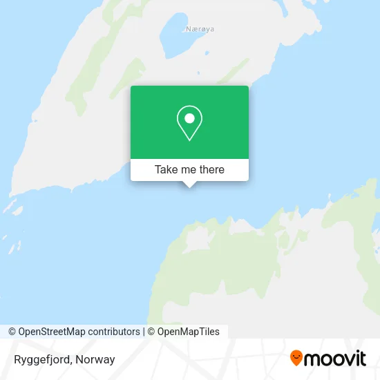 Ryggefjord map