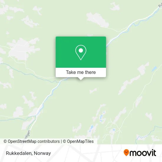 Rukkedalen map